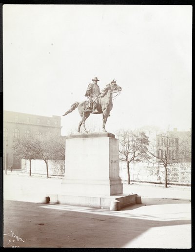 Reiterstatue von General Ulysses Simpson Grant in Brooklyn, New York, 1908 von Byron Company